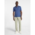 thumbnail image 2 of George Men's and Men's Big & Tall Short Sleeve Interlock Polo Shirt, Sizes S-5XL, LT-3XLT, 2 of 5