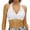 White, variant on Bikini Top for Women Beach Vacation Halter Neck Back Ties Bathing Double Adjustable Back Straps Padd Suit Swim Top Only(Red,S)