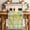 Yellow, variant on Summer Lemon Watercolor Table Runner 90 Inches, Geometric Blue Line Plaid Bed Runner Dresser Scarves Tabletop for Indoor Outdoor Parties/Ceremony/Banquet, 13" x 90"