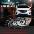 thumbnail image 5 of CROSSDESIGN Headlight Set Fit for Mazda CX-5 2013-2016, 5 of 12