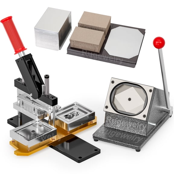 Magnet Maker Machine Kit 2x3inch DIY Photo Magnet Making Machine Paper Cutter 100 Sets Supplies