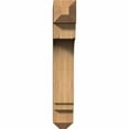 thumbnail image 4 of Ekena Millwork 3 1/2"W x 18"D x 22"H Imperial Craftsman Smooth Bracket, Western Red Cedar, 4 of 4