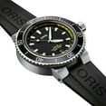 thumbnail image 2 of Oris Aquis Depth Gauge Automatic Stainless Steel Black Dial Black Rubber Strap Date Divers Mens Watch 733 7755 4154-Set RS, 2 of 5