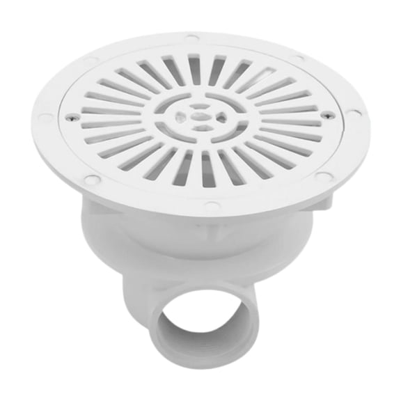 yotijay Pool Main Drain in Internal Thread Sturdy Efficient Water White