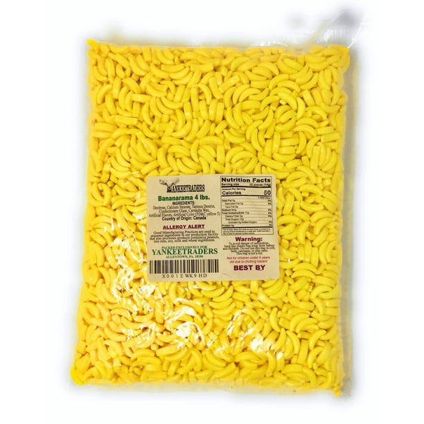 Bananarama Candy Runts Banana Heads 4 Lbs Walmart Com Walmart Com