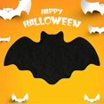 thumbnail image 2 of Halloween Irregular Bat Bath Mat Living Room Rugs Spider Web Carpet Door Mats Non-slip Bathroom Bedroom Kitchen Mats Decoration, 2 of 6