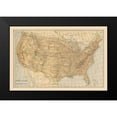 thumbnail image 2 of Reynold 14x11 Black Modern Framed Museum Art Print Titled - United States - Reynold 1921, 2 of 5