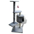 thumbnail image 3 of vidaXL Cat Tree Scratching Post 45" 1 Condo Gray, 3 of 3