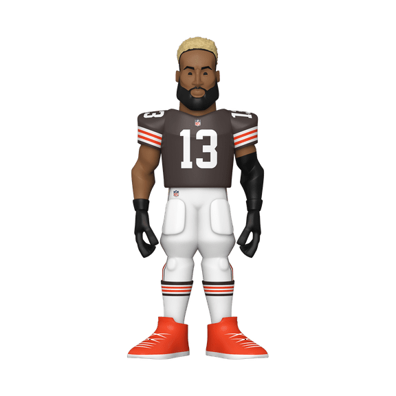 Gold 5" NFL: Browns - Odell Beckham Jr (Home Uniform) with Chase