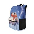 thumbnail image 2 of Psesaysky Cuddling Winter Penguins Trippy Mushroom Backpack Kids School Bag, Cartoon Butterfly Snail BookBags 4 Pcs Lunch Box Water Bottle Carrier Bag, Starry Girls Boys Large Capacity Rucksack, 2 of 7