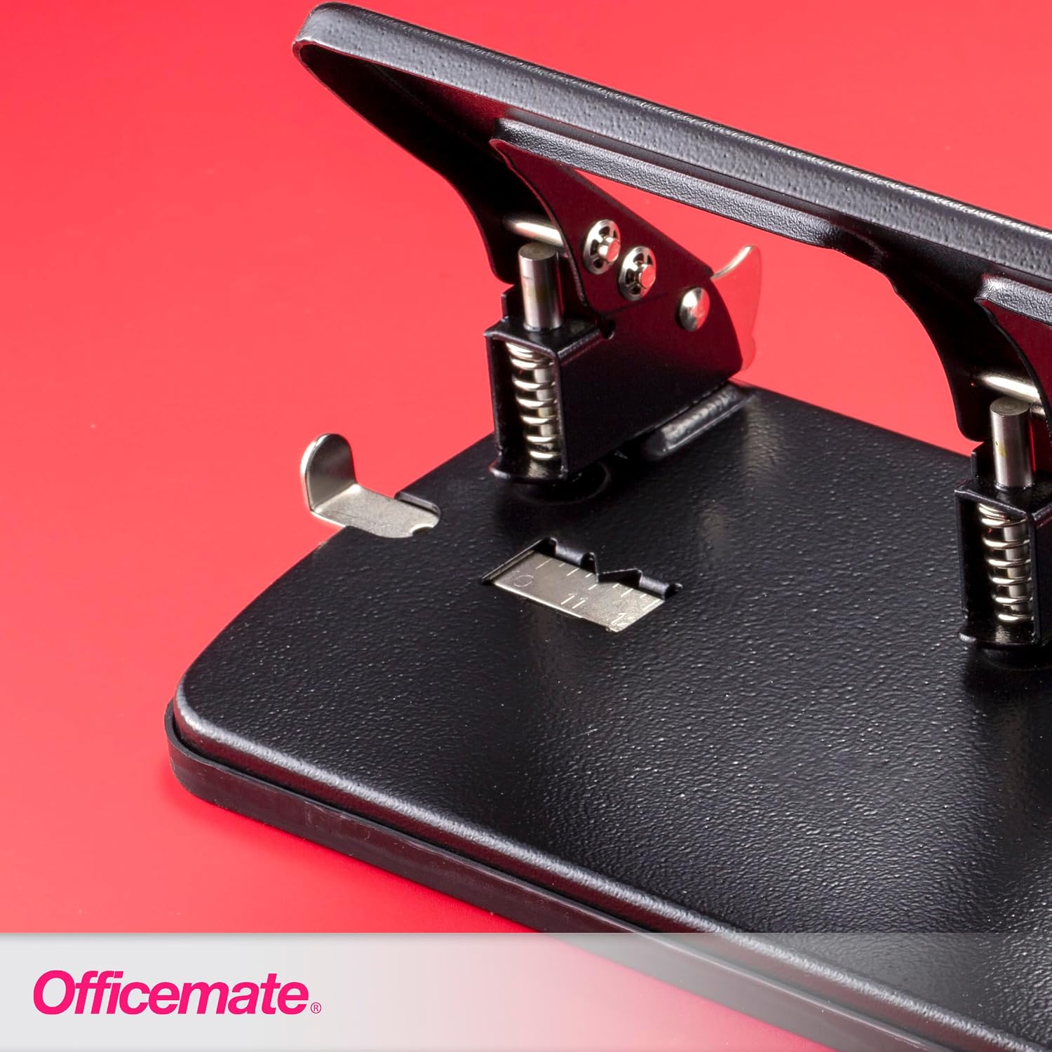 OfficeMate Medium Duty 3-Hole Punch with Ergonomic Handle photo 8