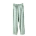 thumbnail image 3 of HVOBTTY Women's Long Pajama Pants, Pajama Pants for Women, 0 Green, M, 3 of 4