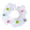 thumbnail image 2 of Reheyre Flower Pattern Pet Bandana Costume - Breathable Lace Bib for Dogs and Cats - Holiday Dress-up, 2 of 8