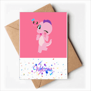 Dinosaur Kingdom Love You Welcome Back Greeting Cards Envelopes Blank