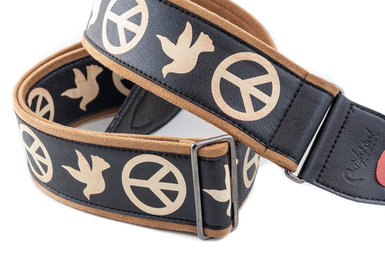 RightOn! Straps Legend Peace Doves Guitar Strap