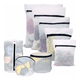thumbnail image 1 of Set De 8 Blanco Malla Bolsa Para Lavar Ropa Lavadora, 1 of 6
