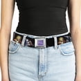 thumbnail image 5 of Beetlejuice Belt, Seatbelt Buckle Belt, Beetlejuice Graveyard Gargoyle Pose Black, 34 to 52 Inches, 5 of 9