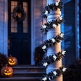 thumbnail image 4 of Halloween Decorations Savings, Tarmeek Halloween Ribbon Garland Pumpkin Ghost Bat Decorative Party Decoration Outdoor Decor, 2M Reusable Easy Setup Cute Non-Lighted, 4 of 6
