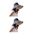 thumbnail image 1 of Sombrero de pescador Minnieouse para mujer ajustable estilo Azul 2Conjunto, 1 of 6