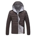 thumbnail image 1 of Awdenio Veste en Coton Rembourré à Capuche pour Homme Hiver, 1 of 4