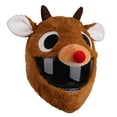 thumbnail image 1 of Helmet Protection Headgear Cover Funny Cartoon Fluffy Plush Set for Motorcycle, 1 of 8