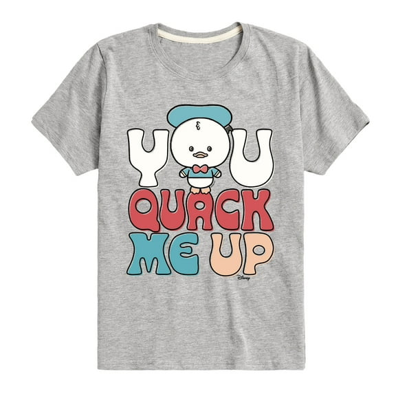Disney - You Quack Me Up - Toddler & Youth Short Sleeve Graphic T-Shirt