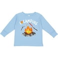 thumbnail image 3 of Inktastic I Love Camping Campfire, Hot Dog, Marshmallows Boys or Girls Long Sleeve Toddler T-Shirt, 3 of 5