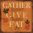 thumbnail image 2 of Marrott, Stephanie 26x26 Gold Ornate Wood Framed with Double Matting Museum Art Print Titled - Gather Together, 2 of 4