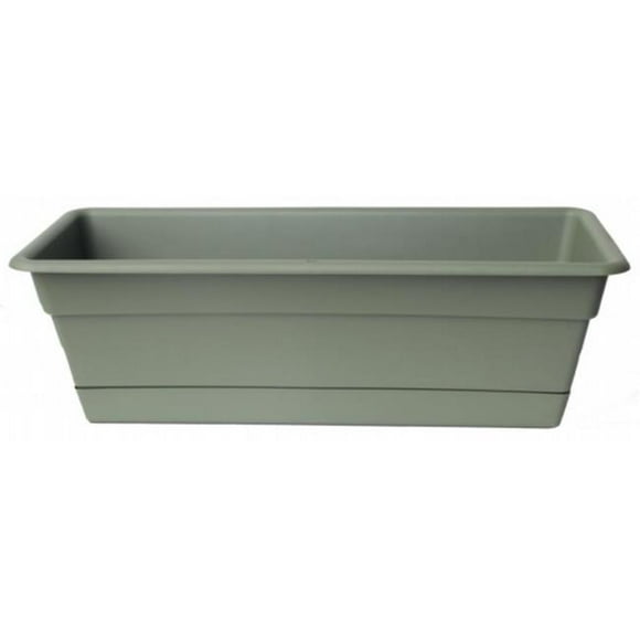 18in Dura Cotta Window Box Living Green