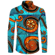 thumbnail image 2 of Camisa con botones para hombre nueva, camisas de manga larga con estampado africano Dashiki, ropa tradicional para parejas, ropa de calle de estilo étnico de hip hop, 2 of 5