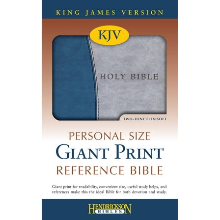 Pre-Owned Personal Size Giant Print Reference Bible-KJV (Unknown) 1598562479 9781598562477