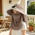 thumbnail image 5 of Anckoeil Solar Charging Fan Sun Hat with Face Cover, Adjustable Breathable Sun Protection Hat for Outdoor Cycling Hiking, 5 of 5