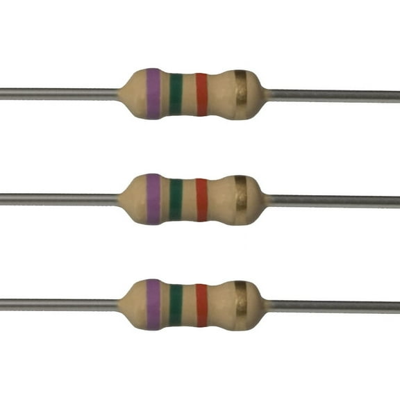 E-Projects 25EP5147K50 7.5k Ohm Resistors, 1/4 W, 5% (Pack of 25)
