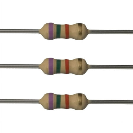 E-Projects 500EP5147K50 7.5k Ohm Resistors, 1/4 W, 5% (Pack of 500)