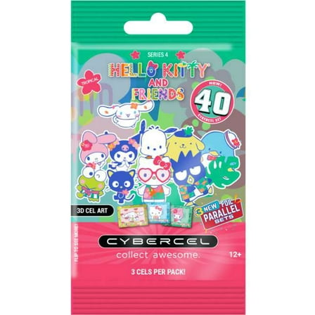 Hello Kitty Tropical (Series 4) Trading Card Pack (3 Cards)