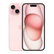 Straight Talk Apple iPhone 15, 256GB, Pink - Prepaid Smartphone