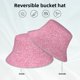 thumbnail image 2 of Balery Glitter Pink Sombreros para el sol para hombre y mujer, sombrero de pescador con UPF 50+, 2 of 6