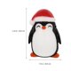 thumbnail image 2 of ColoMX 1pc navidad pingüino lámpara de colgaje lámpara xmas eva pared luz lampana blanca, 2 of 7