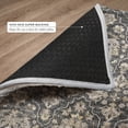 thumbnail image 6 of Addison Rugs Dream Shag Premium Machine Washable Traditional Ornate Shadow Rectangle Rug, 3' x 5', 6 of 8