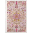 thumbnail image 3 of ALEF HOME Vintage Pink Floral Tufted Area Rug, 8x10 ft, Quick Dry, 3 of 5