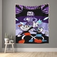 thumbnail image 6 of The Cuphead Show Tapestry Wall Hanging Wall Art Decor Wall Tapestry for Living Room Bedroom Dorm 60x80 Inch, 6 of 7