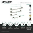 thumbnail image 2 of Kingston Brass Markus 5-Piece Bathroom Accessory Set, Polished Chrome, 2 of 4