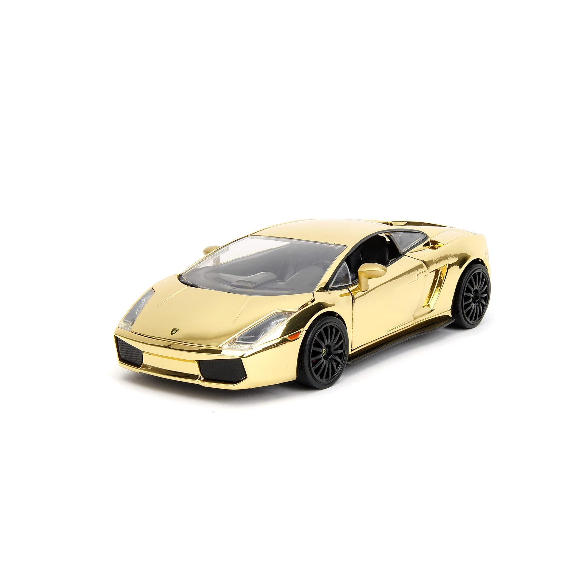 Fast Furious 1 24 Lamborghini Gallardo Gold Chrome Die Cast Car Toys for Kids and Adults Walmart