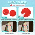 thumbnail image 3 of Kit de parches con anillo en D de acero inoxidable, accesorios para tabla de paddle 3.1" y 8 Pcs y PVC y negro - Adecuado para (Kayak/Balsa/Bote Inflable/Remo/Tabla/Canoa/Tabla de Surf), 3 of 6