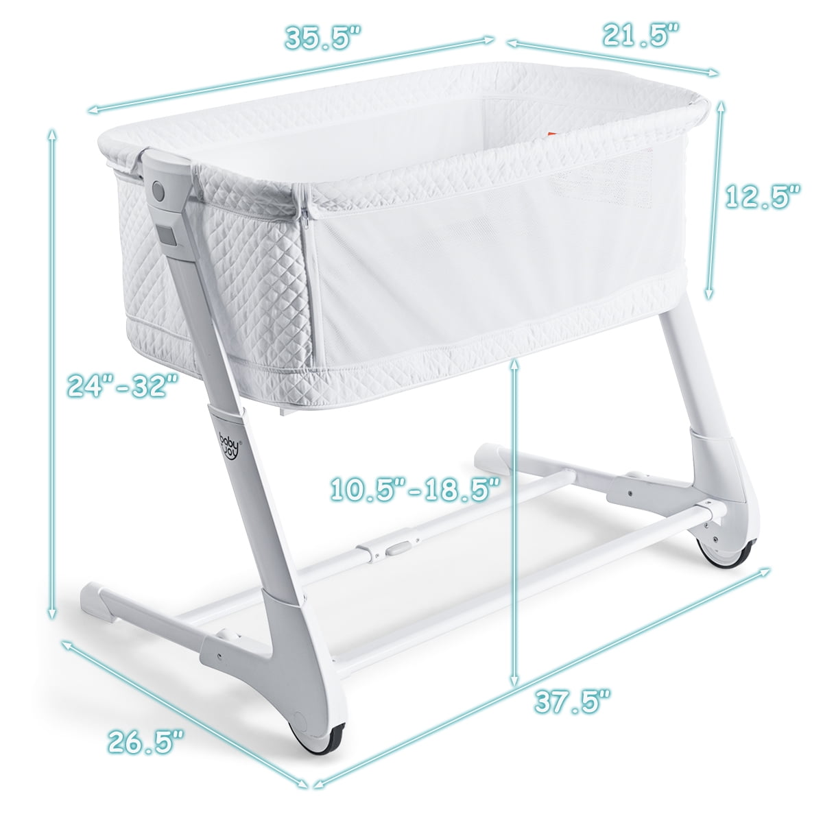 bassinet that slides under mattress