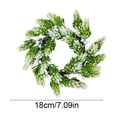 thumbnail image 2 of WWG Candle Ring, Plastic Candle Wreath for Dining Table, 7.87 Inch Diameter, Festive Decoration for Party, Home, Fireplace, Includes 1 Piece, Versatile Candle Holder for Cylindrical Candles, 2 of 6