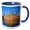 Blue/White, variant on 3drose, Hillerod Castle in Denmark, 11oz Magic Transforming Mug
