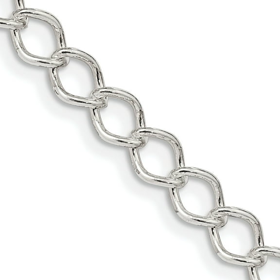 Sterling Silver Unisex Adult Silver Chain Necklace 18"