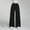 Black, variant on Women Elastic Waist Wide Leg Jeans Loose Fit Baggy Denim Pants