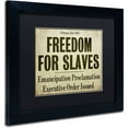thumbnail image 2 of Trademark Fine Art "Emancipation" Canvas Art by Color Bakery Black Matte, Black Frame, 2 of 4
